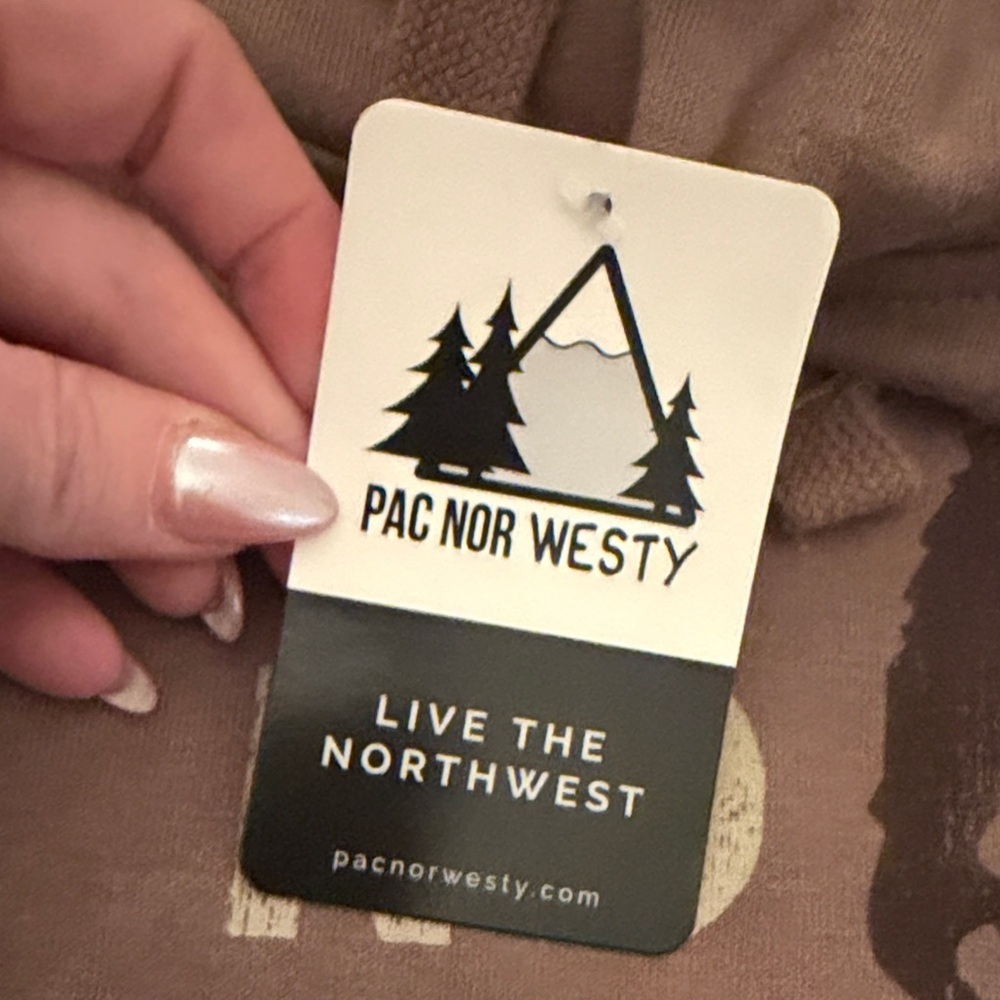 PAC Nor Westy Sasquatch Brown Hoodie - Picture 7 of 8
